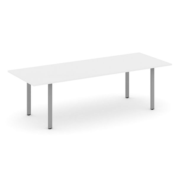 Style Project Direct Direct Стол переговорный SN-6P.SPRG-258.3 Белый/Металл Серый 2580*980*750 - Вид 1