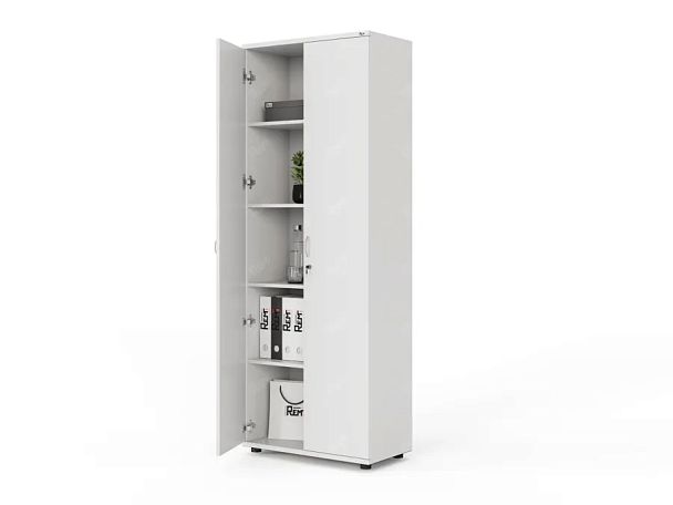 ЛАЙТ / LIGHT RLG038-70x35 Шкаф 4 полки 70x35x183 Белый - Вид 3