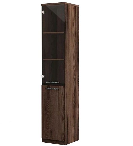 IRVIN FOT30451004 Шкаф для бумаг узкий Irvin кабинет руководителя  дезира тёмная - Вид 1