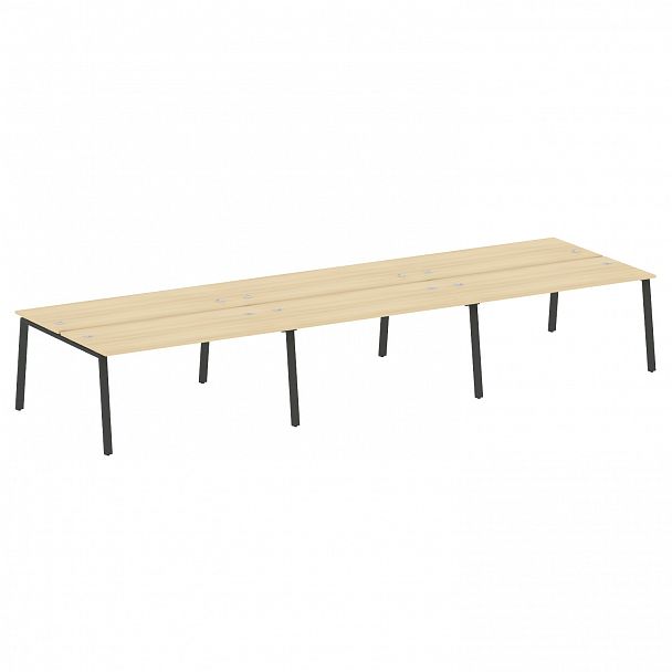 Рабочая станция "Metal System" БА.СМ-6.4 акация/антрацит - Вид 1