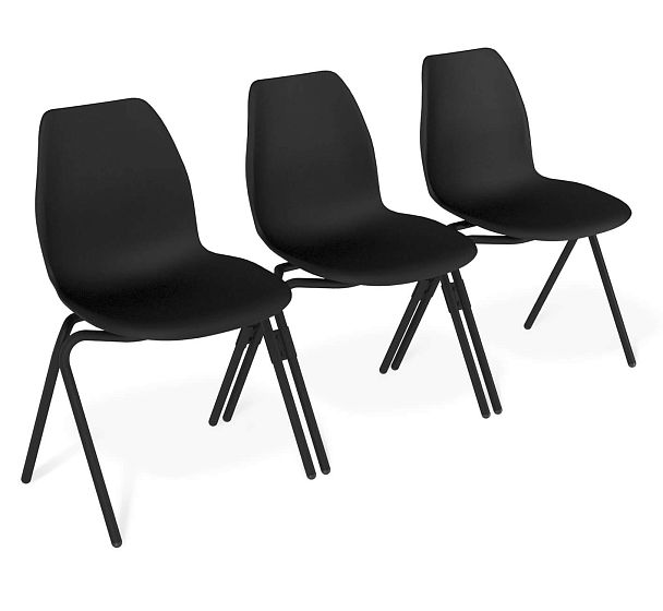 Скамья Sheffilton SHT-ST29/S186 черный/черный муар - Вид 2