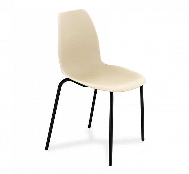 Стул Sheffilton SHT-ST29/S130 HD бежевый/черный муар - Вид 1