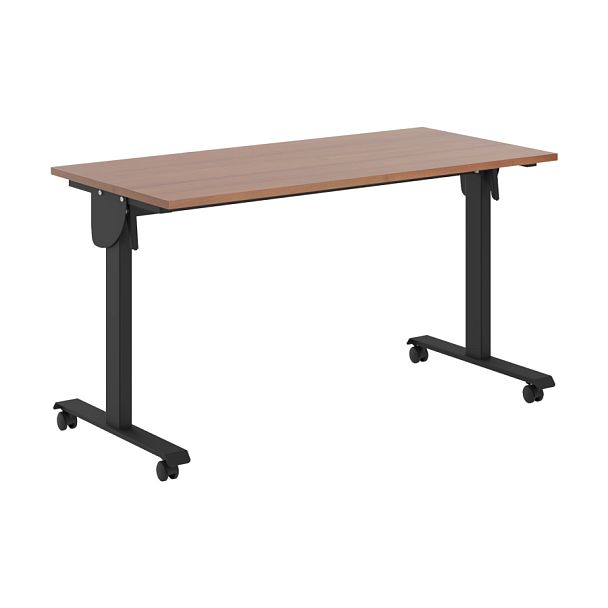 Стол складной CST 1365 Орех Французский/Черный 1350х650х750 IMAGO MOBILE LITE - Вид 1