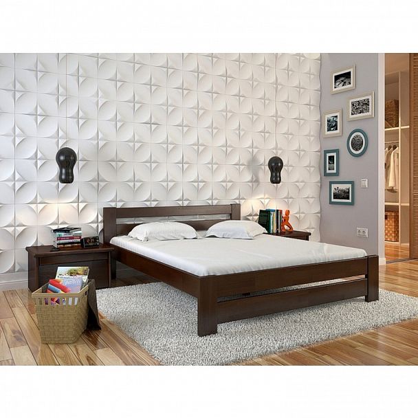 Кровать "Аника 180" сосна - Вид 4