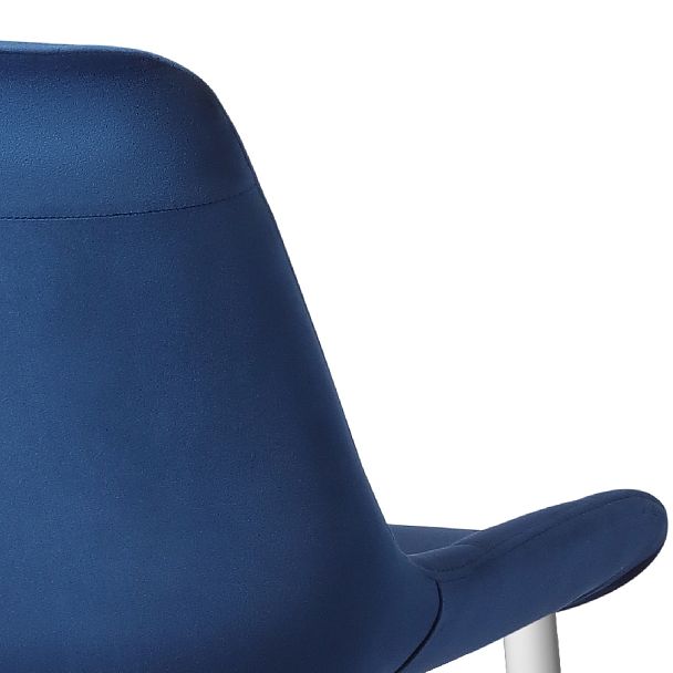 Комплект полубарных поворотных стульев Эйден, Confetti blue/белый, 4 шт. - Вид 9