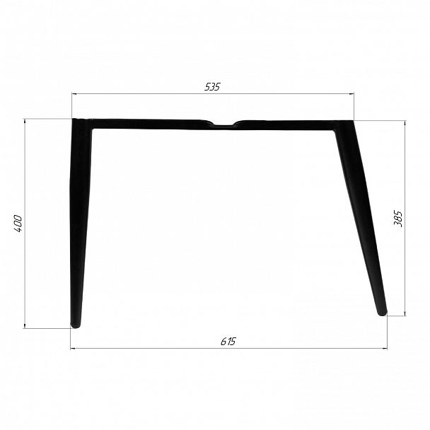 Конусные ноги металл №2 - Вид 1