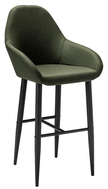 Кресло Бар.Kent тёмно-зеленый/черный - Вид 1