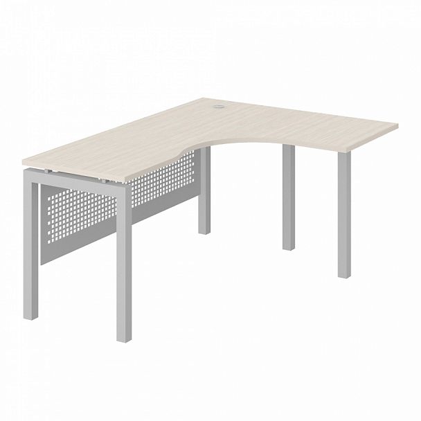 Стол эргономичный "Тандем-А" ПК-ТНА-СТЭ160Х120П/АЖМ-В2-30 дуб альпийский - Вид 1