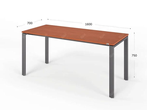 ЛАЙТ / LIGHT RLG014-16x7 Прямоугольный стол 160x70x75 Орех Итальянский - Вид 2