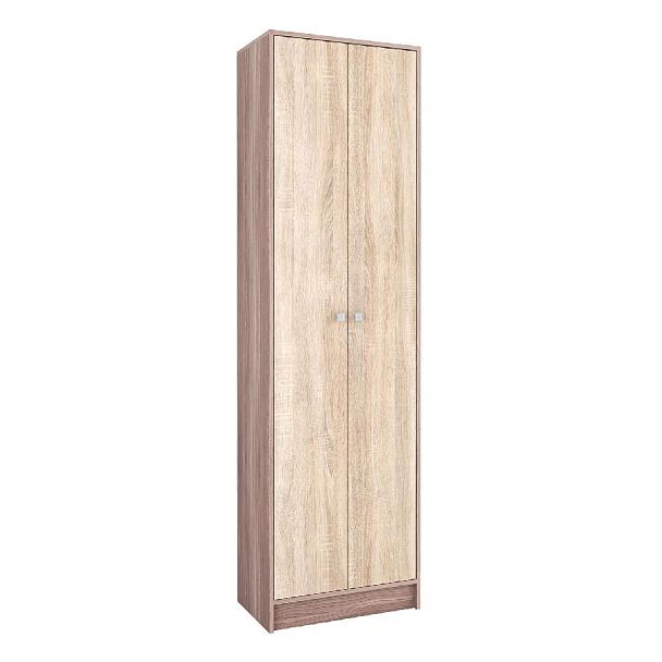 Ямайка Шкаф ЯПШ-1 (600*2100*350) ясень шимо/дуб сонома - Вид 1