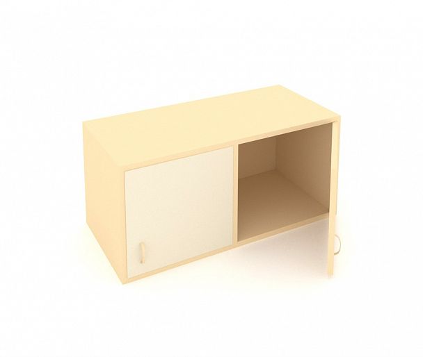 Надставка для купальных принадлежностей на шкафы ШГ-2Б бежевый - Вид 1