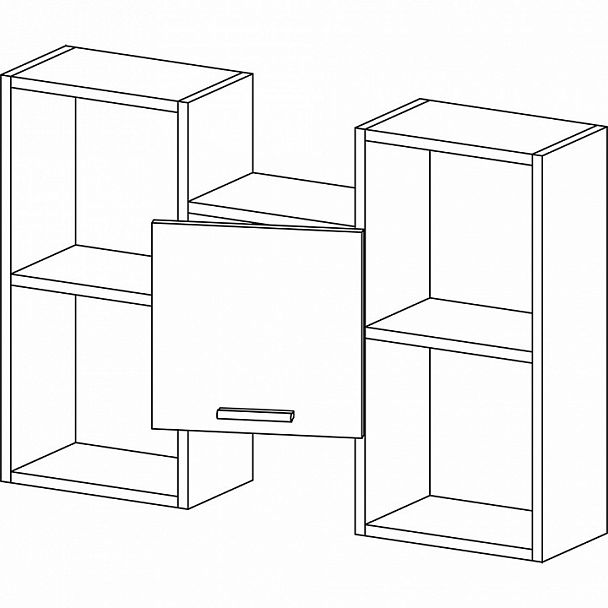 Полка комбинированная Флэш-27 - Вид 2