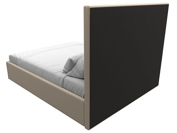 Интерьерная кровать Афродита 160 (полностью экокожа бежевая) - Вид 5