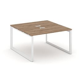 Style Project Next Рабочая станция двухсторонняя SN-59O.DRS-011 Дуб Табак/Металл Белый/Белый Заглушка 980*1432*750 - Фото предпросмотра