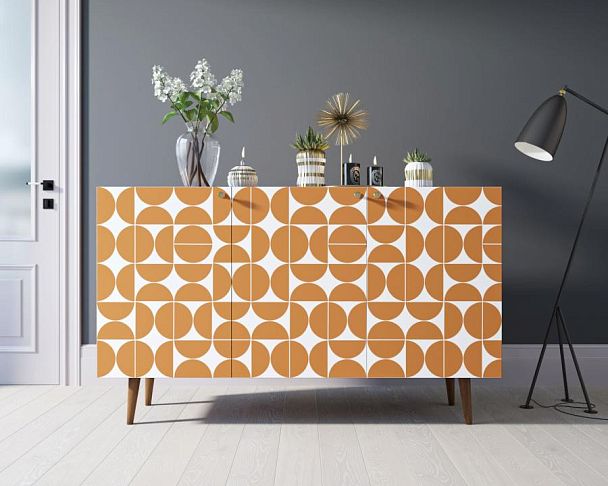 Комод Berber три дверки 14 принт арт BB01/Print_14 - Вид 3