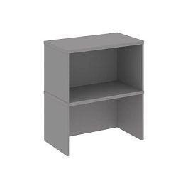 Стайл Проджект Надставка на тумбу 2 яруса SN.NT-006 Серый Пепел 800*400*800 - Фото предпросмотра