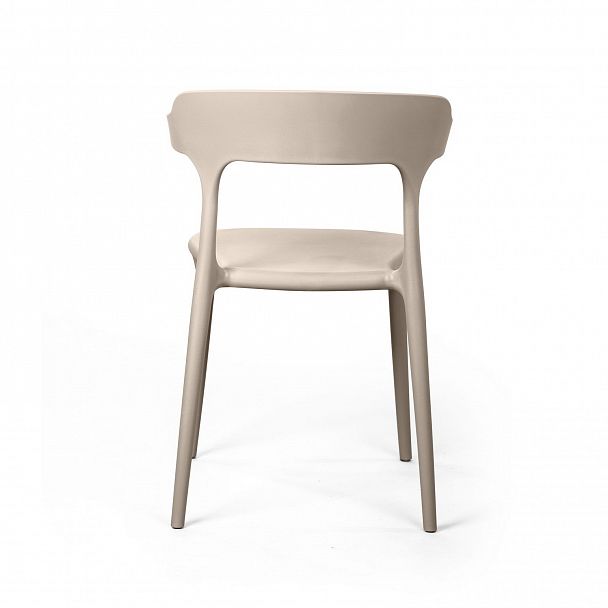 Стул Leo, первичный пластик бежевый, стопируемый - Вид 5