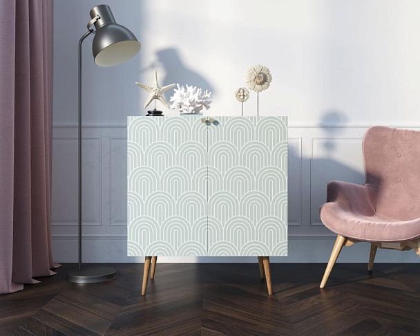 Комод Berber две дверки малый 34 принт арт BB38/Print_34 - Вид 5