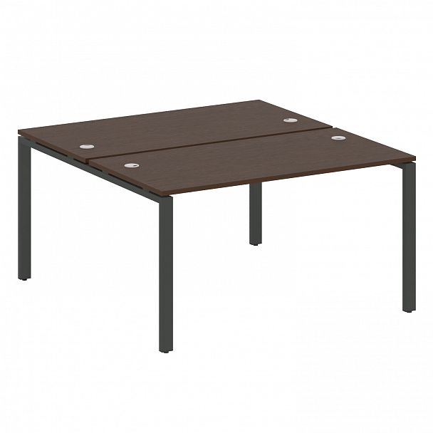 Рабочая станция "Metal System" БП.РАС-СП-2.3 венге/антрацит - Вид 1