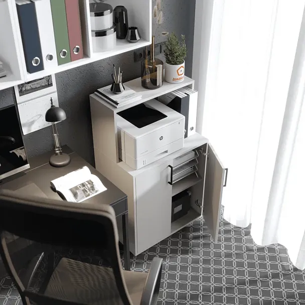 Комод универсальный Браво 1, белый - Вид 9