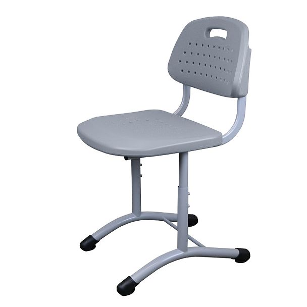 Школьный стул BOCCA, серый (каркас RAL 7040 серый), гр.4-6 - Вид 2