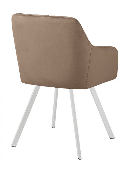 Комплект кресел поворотных Барли, Confetti latte/белый, 2 шт. - Вид 5