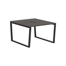 Стол 2-х местный EVWST 1113 Мокко/Черный 1160х1346х750 EDIS - Фото предпросмотра