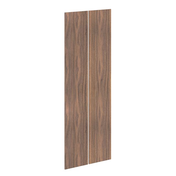 Дверь высокая (2шт) VRHD 40-2 Американский орех 790х19х2206 VELION VENEER - Вид 1
