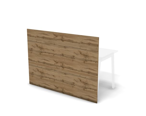 MATRIX 121P032 Экран от пола и выше уровня стола 1580х16х1155 Дуб Крафт Золотой - Вид 1