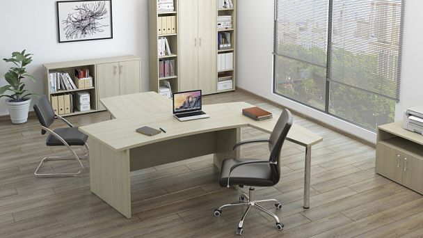 Стол письменный Grand 180x90x75 дуб феррара - Вид 12