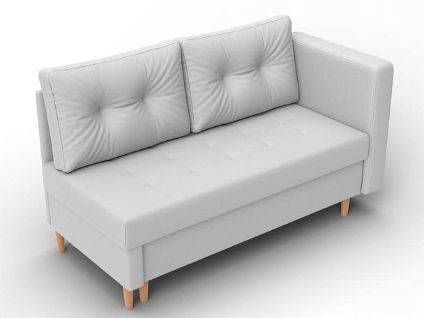 Кушетка Лига-098 Экокожа белый - Вид 6