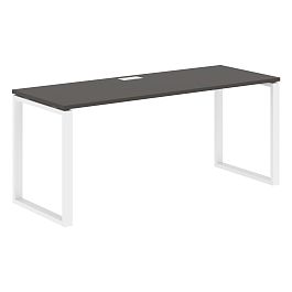 Стол прямой EQST 1767 Мокко/Белый 1760х670х750 EDIS - Фото предпросмотра