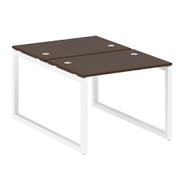 Metal System Quattro Р. ст. на О-образном м/к 50БО.РАС-СП-2.1 Венге/Белый металл 1000*1475*750 - Фото предпросмотра