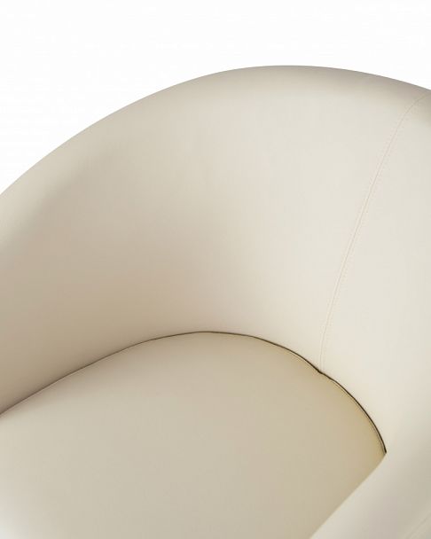 Офисное кресло для персонала DOBRIN BOBBY (кремовый) - Вид 7