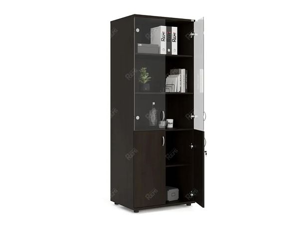 ЛАЙТ / LIGHT RLG039-70x55 Шкаф комбинированный 70x55x183 Венге - Вид 3