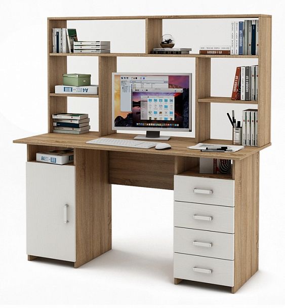 Стол компьютерный Лайт-7 СН - Вид 1