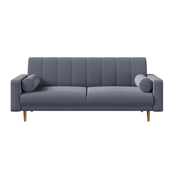 Диван-релакс трехместный Chairman МИРА 2160х900х860 велюр серый - Вид 1