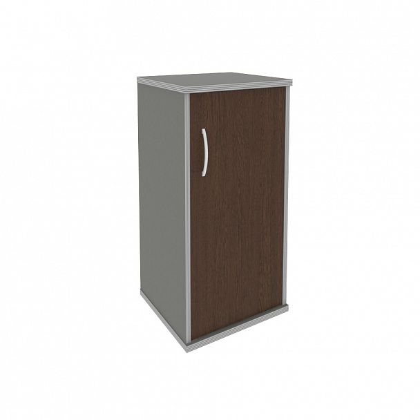 Шкаф "Riva" А.СУ-3.1 венге/металлик - Вид 1