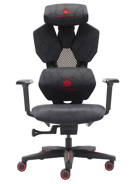 Геймерское кресло Everprof Tiger Сетка Черный - Вид 3