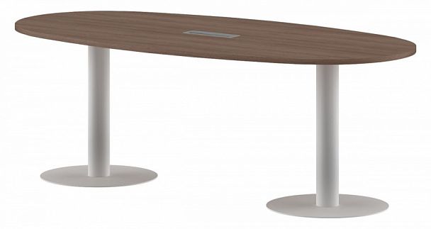 Стол "Imago" ПРГ-3 ясень/белый - Вид 1