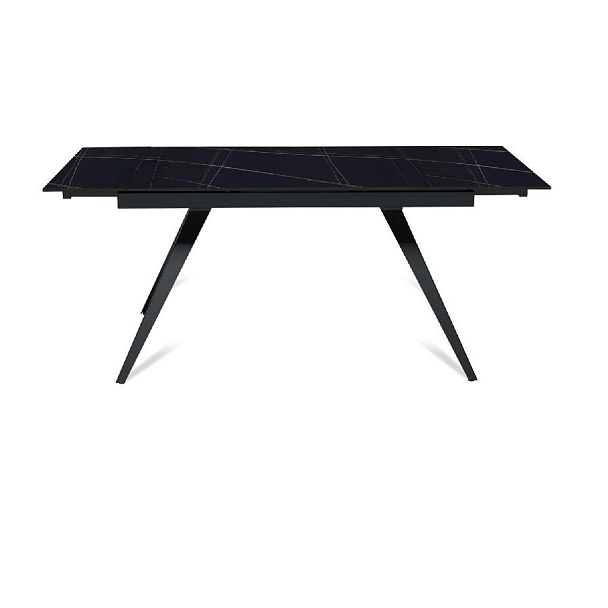 Стол раскладной Asti (120+30+30), керамика матовая Black Gold - Вид 5