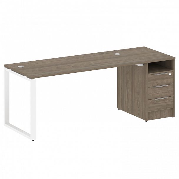 Рабочая станция "Metal System" БО.РС-СТП -1.4 вяз/белый - Вид 1