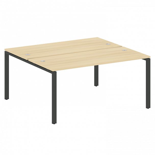 Рабочая станция "Metal System" БП.РАС-СП-2.4 акация/антрацит - Вид 1