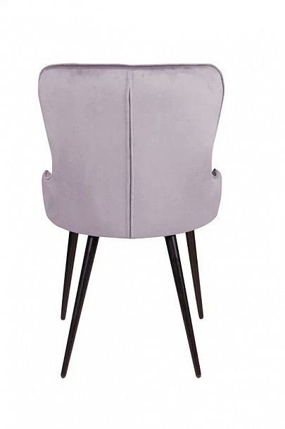 Стул Leonardo, бархат светло-серый 26 - Вид 4