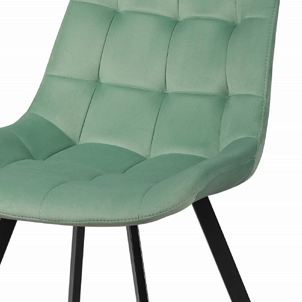 Стул Эйден М, Confetti aquamarine/черный - Вид 6