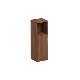 Шкаф для документов средний узкий полузакрытый Комфорт К.367 французский орех - Фото предпросмотра