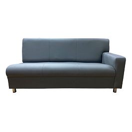 (kle3-d3p1) Диванная секция Клерк 3 тройная с одним подлокотником - Фото предпросмотра