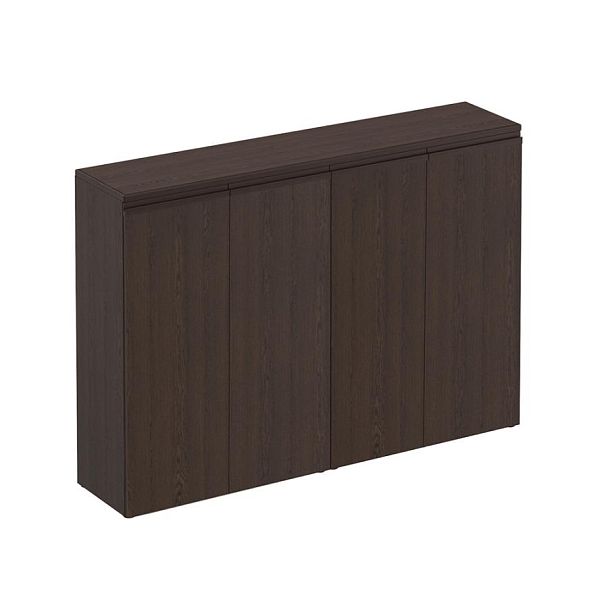 Шкаф для документов средний закрытый Mark-II МК 324-2 дуб валенсия - Вид 1