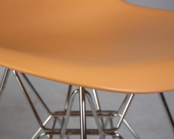 Стул обеденный DOBRIN DSR (ножки хром, цвет персиковый (NX-Y-06)) - Вид 8