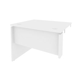 Onix Стол-приставка левый к опорным элементам O.SPR-1.8 (L) Белый бриллиант 980*800*750 - Фото предпросмотра